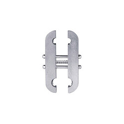 Držák Eurotis 60 DB - Držáky 60 DB pro lisování trubek Eurotis TFA a TFG 3/8“-5/4“. Postupujte podle instrukcí uvedených v návodu k použití.
Upozorňujeme Vás, že rozměry ½“ trubek pro vodu TFA a trubek pro plyn TFG jsou rozdílné. Proto je nezbytné používat pro ½“ trubky pro vodu a pro plyn rozdílné držáky 60DB (TFA DN 12 a TFG DN12).